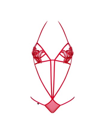  lingerie sexy  marque obsessive  teddies : luiza teddy red