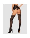  lingerie tendance sensuelle : s825 bas jarretelles  noirs