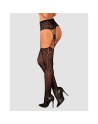  lingerie tendance sensuelle : s821 bas jarretelles  noir