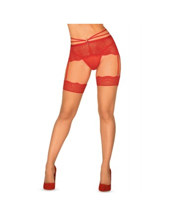  lingerie loventy stockings  rouge