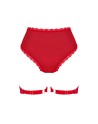  lingerie belovya culotte jarretière rouge