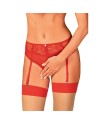  lingerie dagmarie culotte jarretière rouge