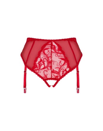  lingerie dagmarie culotte jarretière rouge