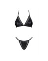 maillot de bain 2 pcs celestie  noir obsessive