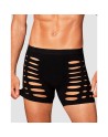  lingerie obsessive m104 boxer short homme noir