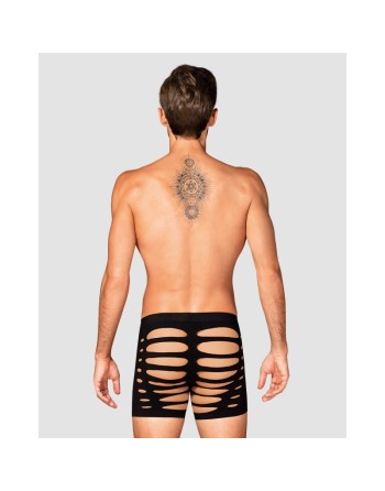  lingerie obsessive m104 boxer short homme noir