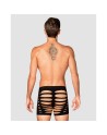  lingerie obsessive m104 boxer short homme noir