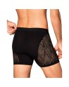  lingerie obsessive m103 boxer short homme noir