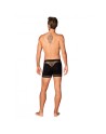  lingerie obsessive m102 boxer short homme noir