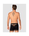  lingerie obsessive m102 boxer short homme noir