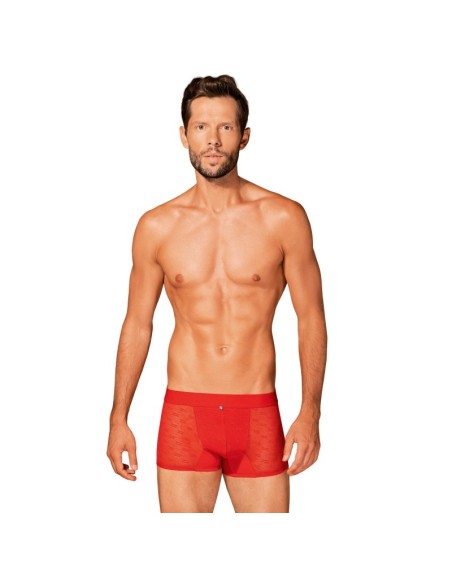  lingerie caleçon homme obsessiver rouge