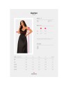  en lingerie tendance sensuelle : robe noire obsessive agatya 