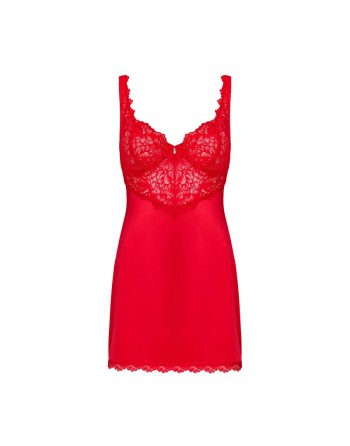 tendance sensuelle : nuisette rouge amor cherris de la marque obsessive 