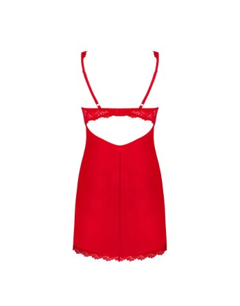 tendance sensuelle : nuisette rouge amor cherris de la marque obsessive 