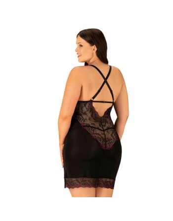 tendance sensuelle : nuisette noir vanessme de la marque obsessive 