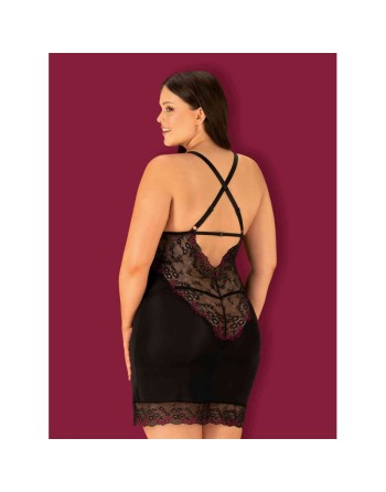 tendance sensuelle : nuisette noir vanessme de la marque obsessive 