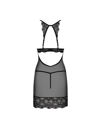 tendance sensuelle : nuisette noir renelia de la marque obsessive 