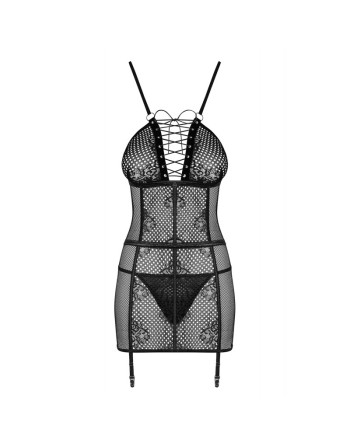 tendance sensuelle : nuisette noir basitta de la marque obsessive 