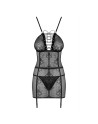 tendance sensuelle : nuisette noir basitta de la marque obsessive 