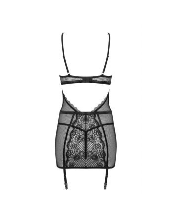 tendance sensuelle : nuisette noir basitta de la marque obsessive 