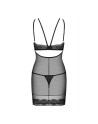 tendance sensuelle : nuisette noir allastia de la marque obsessive 