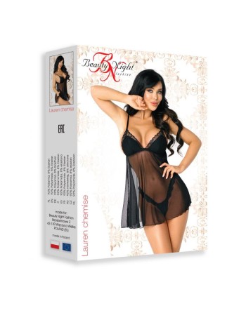 lauren nuisette   noir de la marque de lingerie sexy beauty night