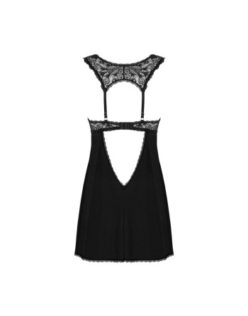  lingerie vous présente donna dream babydoll et string  noire