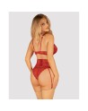  obsessive lonesia porte jarretelles rouge