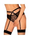 tendance sensuelle : portejarretelle noir allunes de la marque obsessive