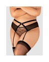 tendance sensuelle : portejarretelle noir allunes de la marque obsessive