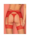 tendance sensuelle : portejarretelle rouge loventy de la marque obsessive 