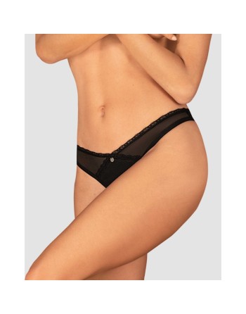 latinesa string ouvert  noir