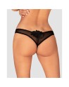 latinesa string ouvert  noir