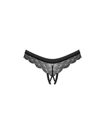 chemeris culotte ouverte  noire