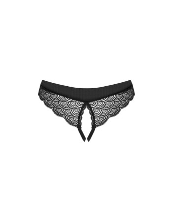 chemeris culotte ouverte  noire