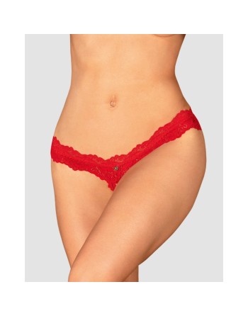 amor cherris string ouvert  rouge