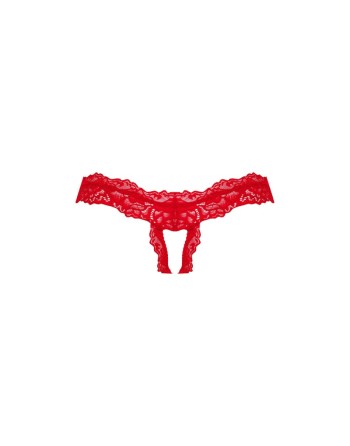 amor cherris string ouvert  rouge