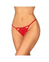 ingridia string ouvert  rouge