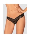  lingerie tendance sensuelle vous présente serafia tanga  noir obsessive