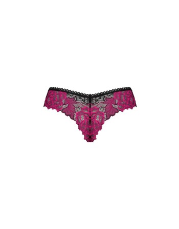 rosenty string  noir obsessive présenté par  lingerie tendance sensuelle