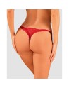  lingerie tendance sensuelle vous présente lacelove string  rouge obsessive