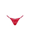  lingerie tendance sensuelle vous présente lacelove string  rouge obsessive