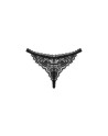  lingerie tendance sensuelle vous présente maderris string  noir obsessive