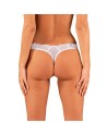  lingerie tendance sensuelle vous présente heavenlly string  blanc obsessive