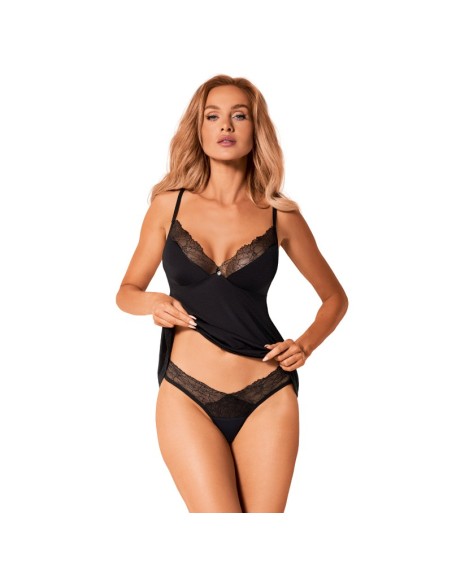  lingerie bella rou top et culotte