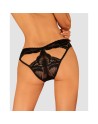 tendance sensuelle : alessya string  noir de la marque obsessive 