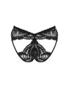 tendance sensuelle : alessya string  noir de la marque obsessive 