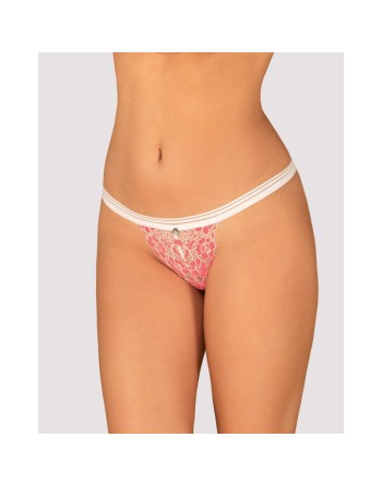 tendance sensuelle : string bloomys   rose de la marque obsessive 