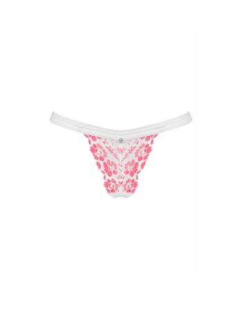 tendance sensuelle : string bloomys   rose de la marque obsessive 