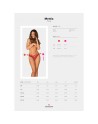 tendance sensuelle : string rouge mettia de la marque obsessive 